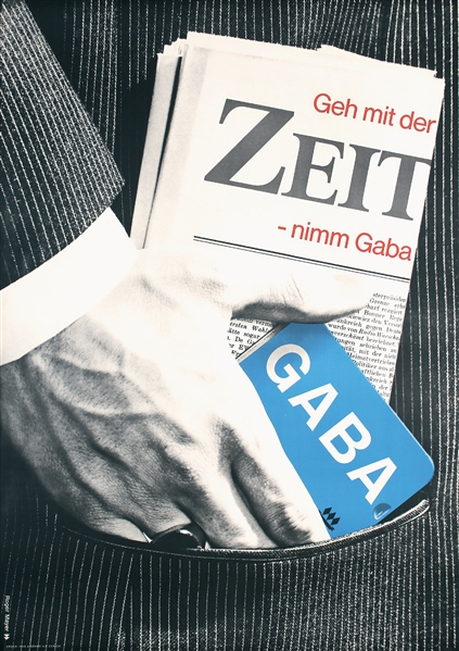 Gaba (Newspaper) by Roger Mayer. 1965