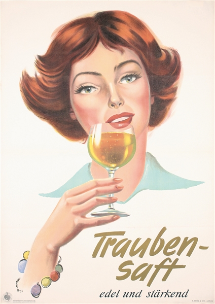 Traubensaft by Albert Borer. 1950
