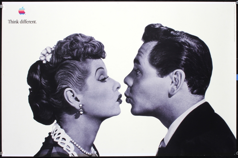 Think Different - Apple (Lucille Ball & Desi Arnaz) by Anonymous. 1998
