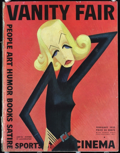 Vanity Fair (5 Magazines) by Miguel Covarrubias. 1931 - 1934