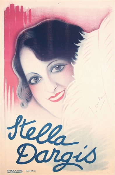 Stella Dargis by Georges Dola. 1931