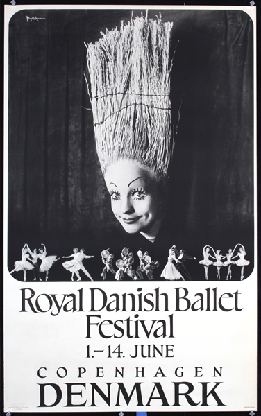 Royal Danish Ballet Festival by Mydtskou. ca. 1955