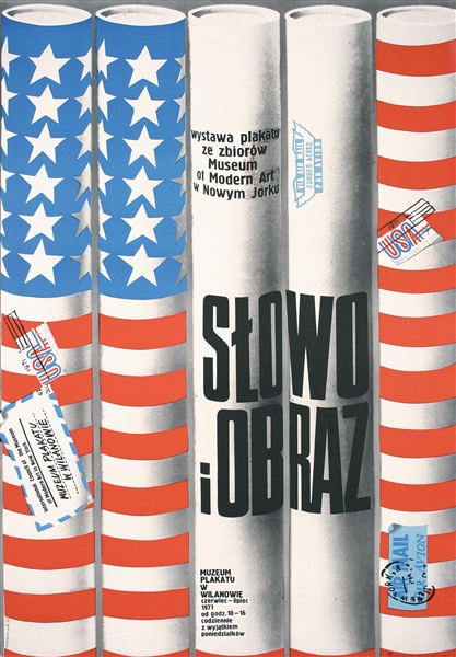 Slowo i Obraz by Josef Mroszczak. 1971