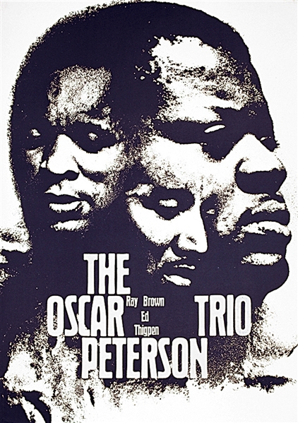 The Oscar Peterson Trio by Günther Kieser. 1965