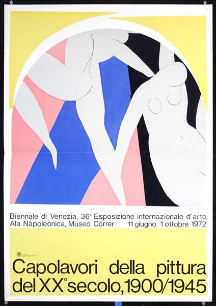 Biennale di Venezia - Capolavori della pittura del XX secolo by Henri Matisse. 1972