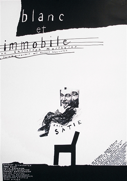 blanc et immobile by Paul Brühwiler. 1983