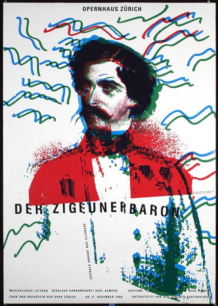 Der Zigeunerbaron by Karl Dominic Geissbühler. 1990