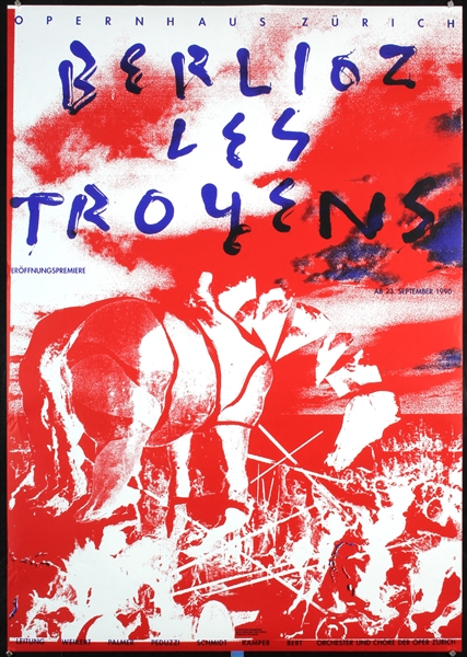 Berlioz - Les Troyens by Karl Dominic Geissbühler. 1990