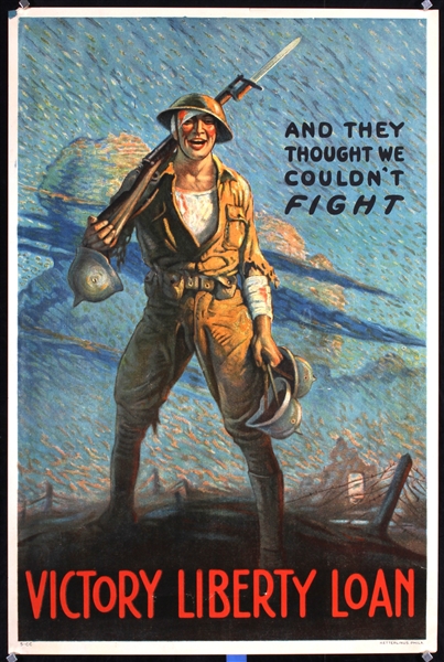 And they thought we couldnt fight by Victor Clyde Forsythe. ca. 1918
