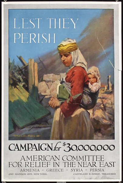 Lest They Perish by W.B. King. ca. 1915