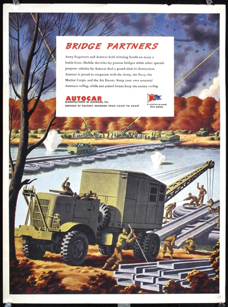 Bridge Partners - Autocar by Anonymous - USA. ca. 1944