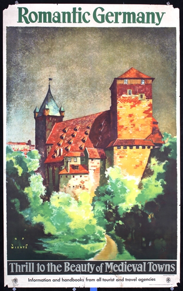 Romantic Germany (Nuremberg) by Jupp Wiertz. ca. 1935
