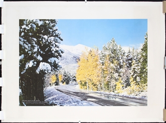 Union Pacific Railroad - Rocky Mountain National Park by Anonymous - USA. ca. 1950