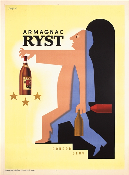 Armagnac Ryst by Savignac. 1943