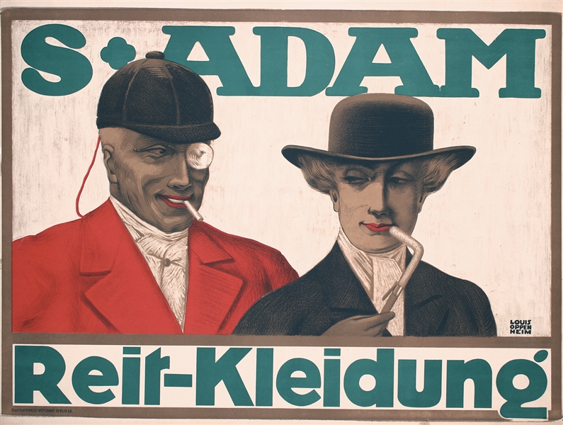 S. Adam Reit-Kleidung by Oppenheim. ca. 1913