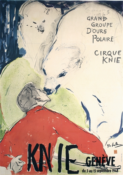 Knie (Polar Bears) by Hans Falk. 1948
