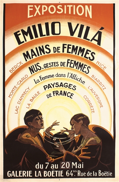 Exposition Emilio Vila by Emilio Vila. ca. 1928