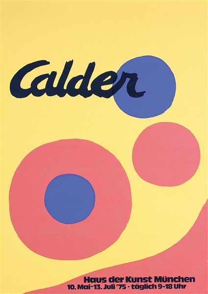 Calder - Haus der Kunst by Alexander Calder. 1975