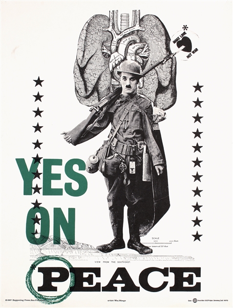 Yes on Peace by William Weege. 1967
