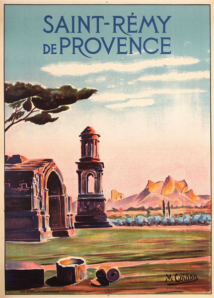 Saint-Remy de Provence by M. Coinon. ca. 1922
