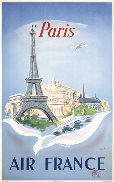 Air France - Paris by Regis Manset. 1952