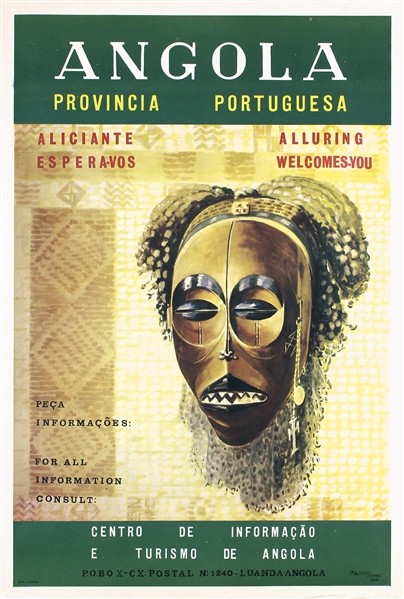 Angola (Mask) by Matos Gomes. 1968