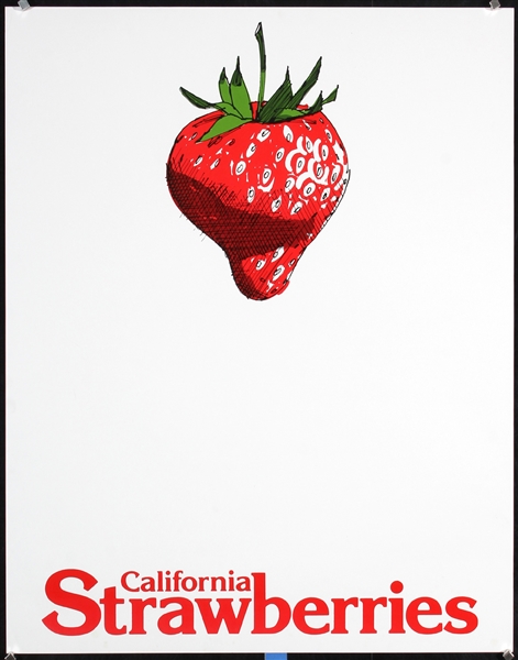 California Strawberries by Anonymous. ca. 1982