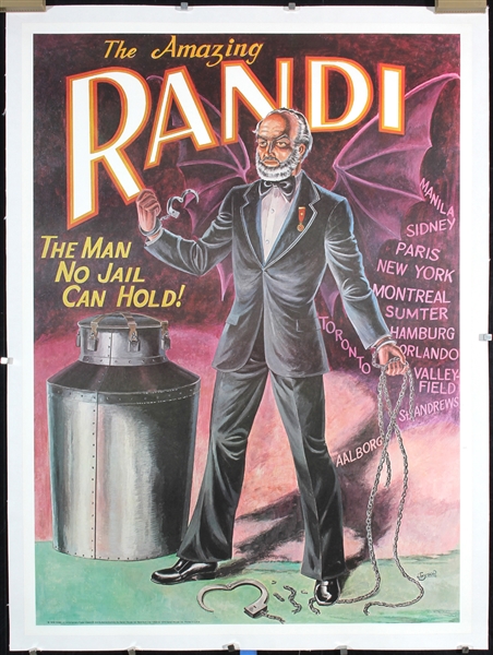 The Amazing Randi (1970s Printing) by Jayson. 1976