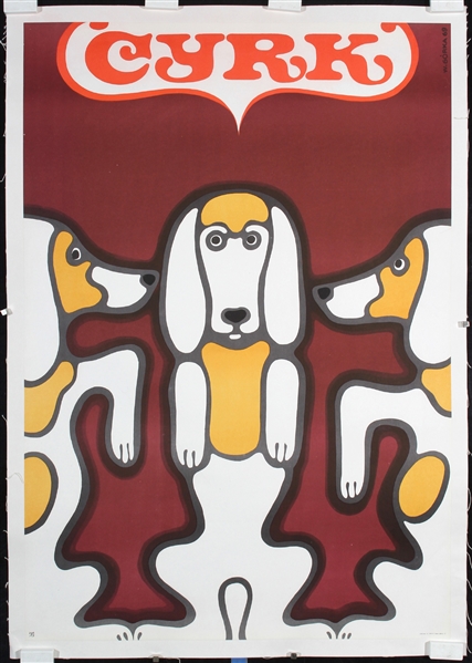 Cyrk (Beagles) by Wiktor Gorka. 1969