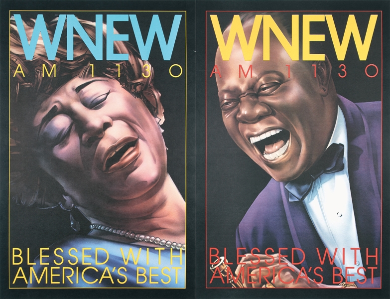 WNEW - Blessed with America´s Best (4 posters) by Anonymous. ca. 1970