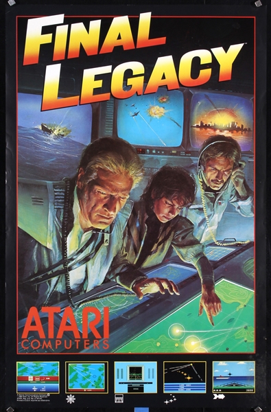 Atari - Final Legacy (4 Posters) by Anonymous. 1982 - 1987
