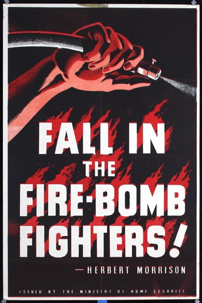 Fall in the Fire-Bomb Fighters by Anonymous. ca. 1944