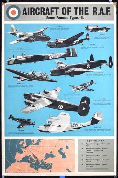 Aircraft of the R.A.F. by Anonymous. ca. 1942