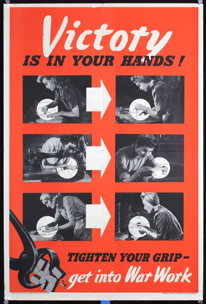 Victory is in your hands by Anonymous. ca. 1943
