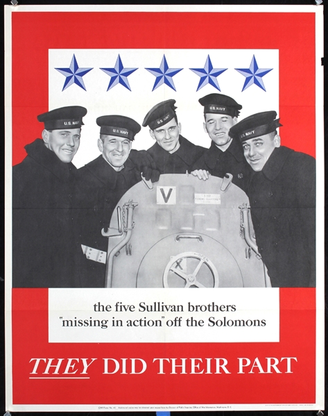 They did their part (Sullivan Bros) by Anonymous. 1943