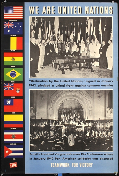 We are United Nations (20 + 2 Posters) by Various Artists. ca. 1948