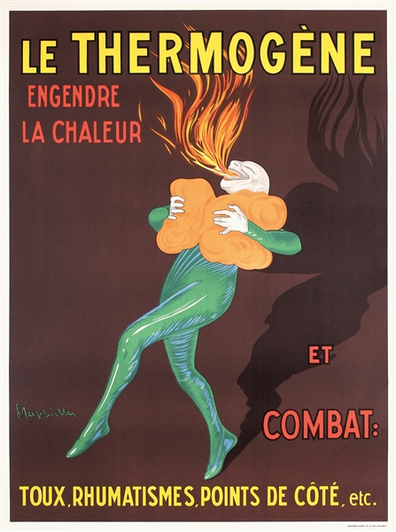 Le Thermogene by Cappiello, Leonetto  1875 - 1942. ca. 1950