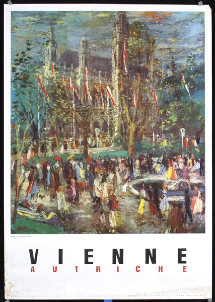Vienna - Austria by Signature illegible. ca. 1960