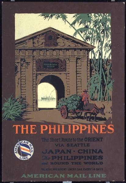 The Philippines - American Mail Line by Anonymous. ca. 1930