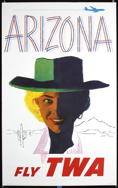 TWA - Arizona by Austin Briggs. ca. 1960