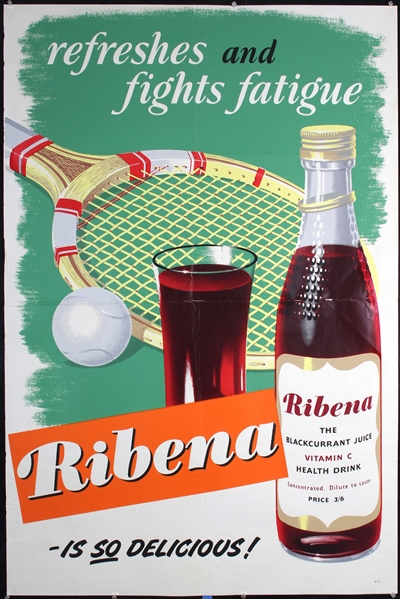 Ribena refreshes  by Anonymous. ca. 1955