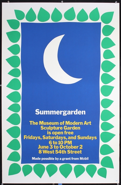Summergarden (MoMA) by Ivan Chermayeff, 1974