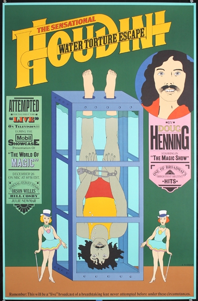 The Sensational Houdini by Chwast. 1974