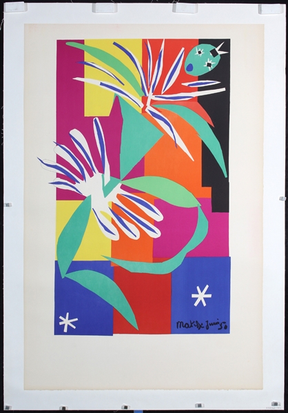 Nice - Cote dAzur (Arches) by Matisse. 1965