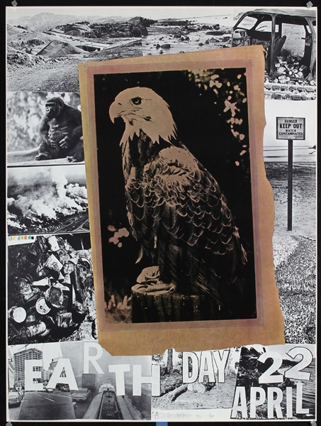 Earth Day - 22 April by Rauschenberg. 1970