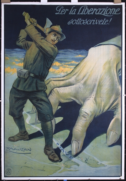 Per la Liberazione by Mauzan. 1916