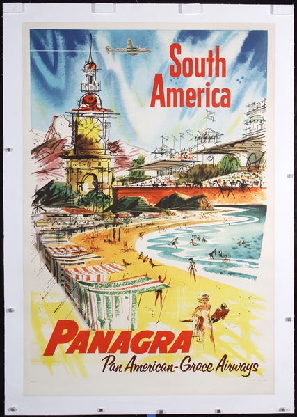 Panagra - South America by Shaw. ca. 1957