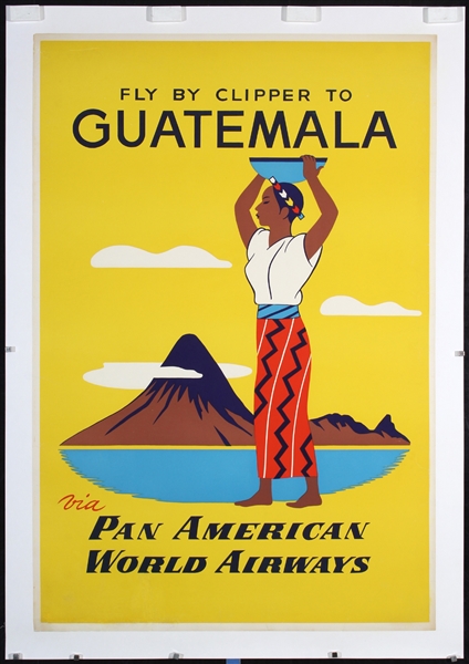 Pan American - Clipper to Guatemala by Anonymous. ca. 1955
