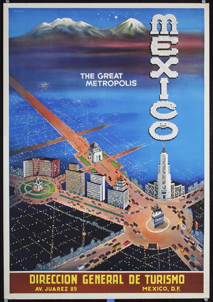 Mexico - The Great Metropolis by Regaert, A.. ca. 1938