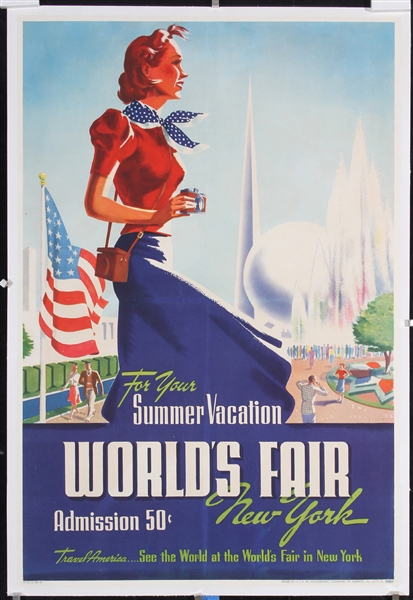 Worlds Fair New York - Summer Vacation by Smith. 1939